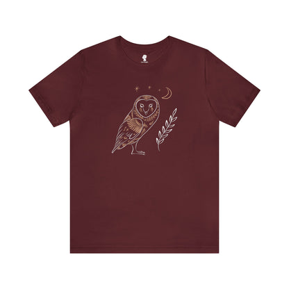 Clairvoyance Owl Unisex Jersey Short Sleeve Tee