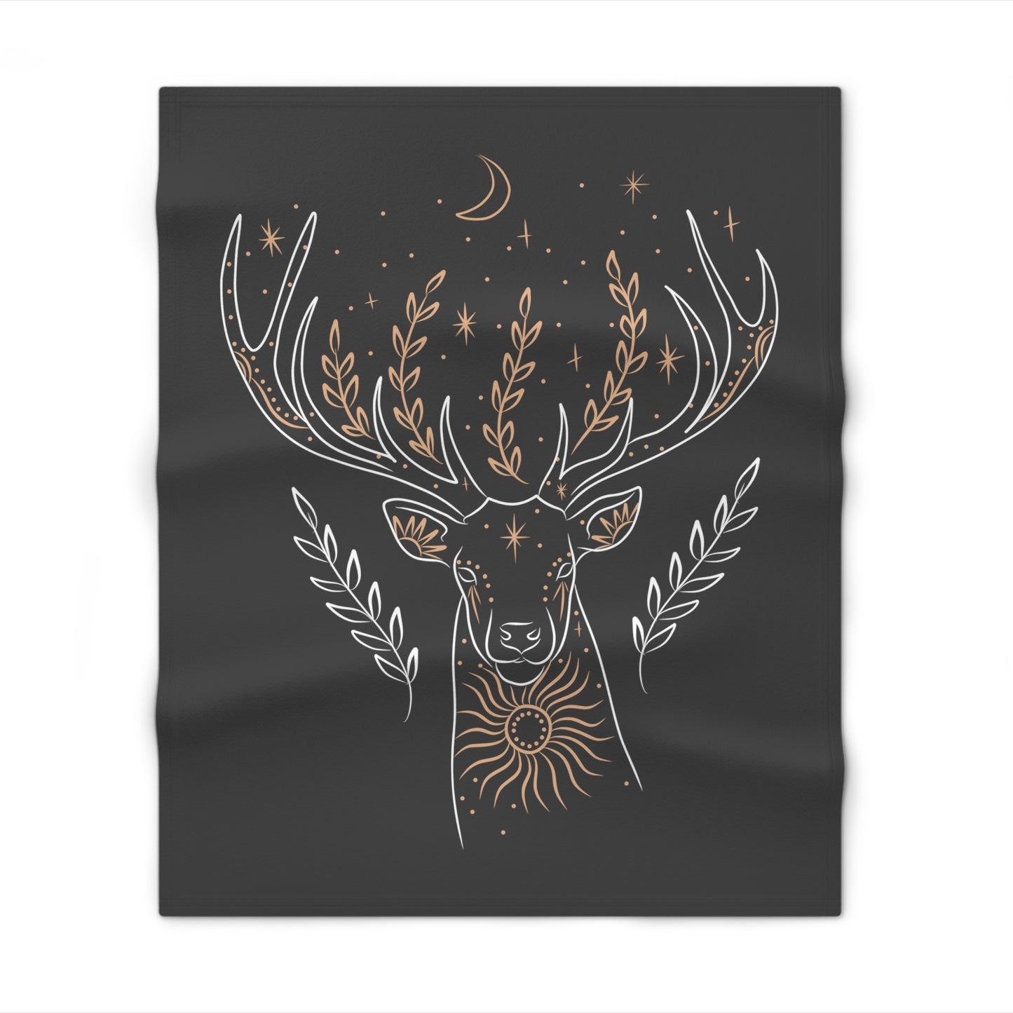 Elk Poderoso Throw Blanket