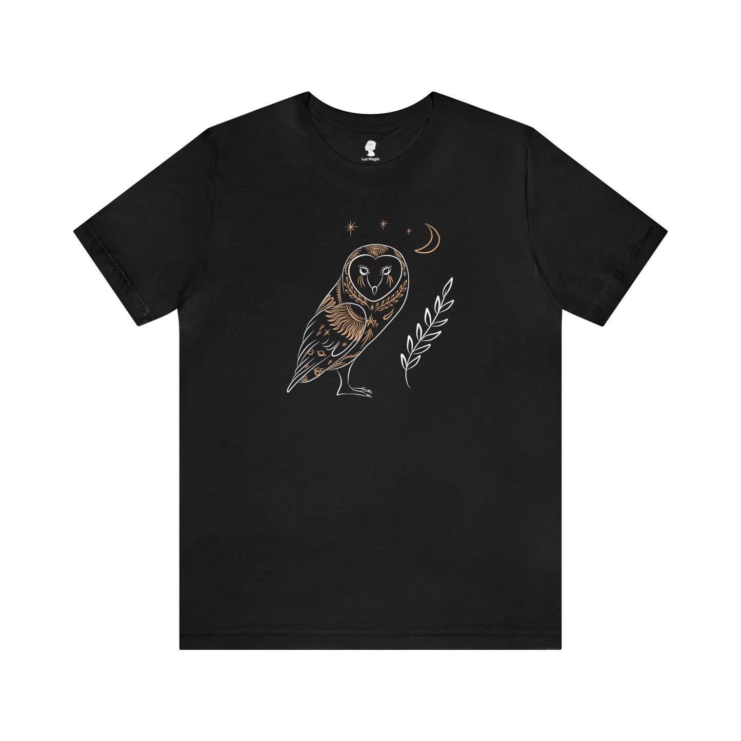 Clairvoyance Owl Unisex Jersey Short Sleeve Tee