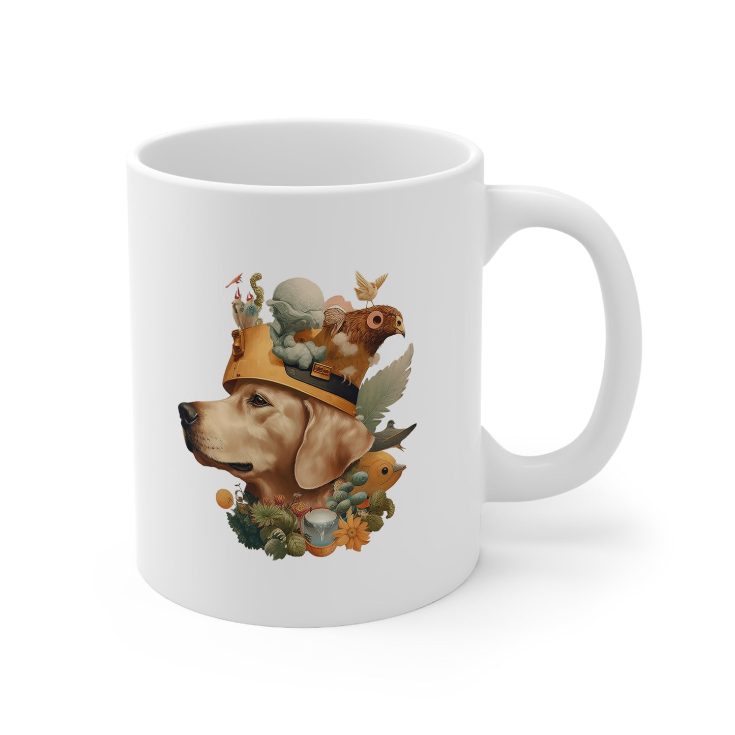 Golden Wizard 11-ounce Ceramic Mug