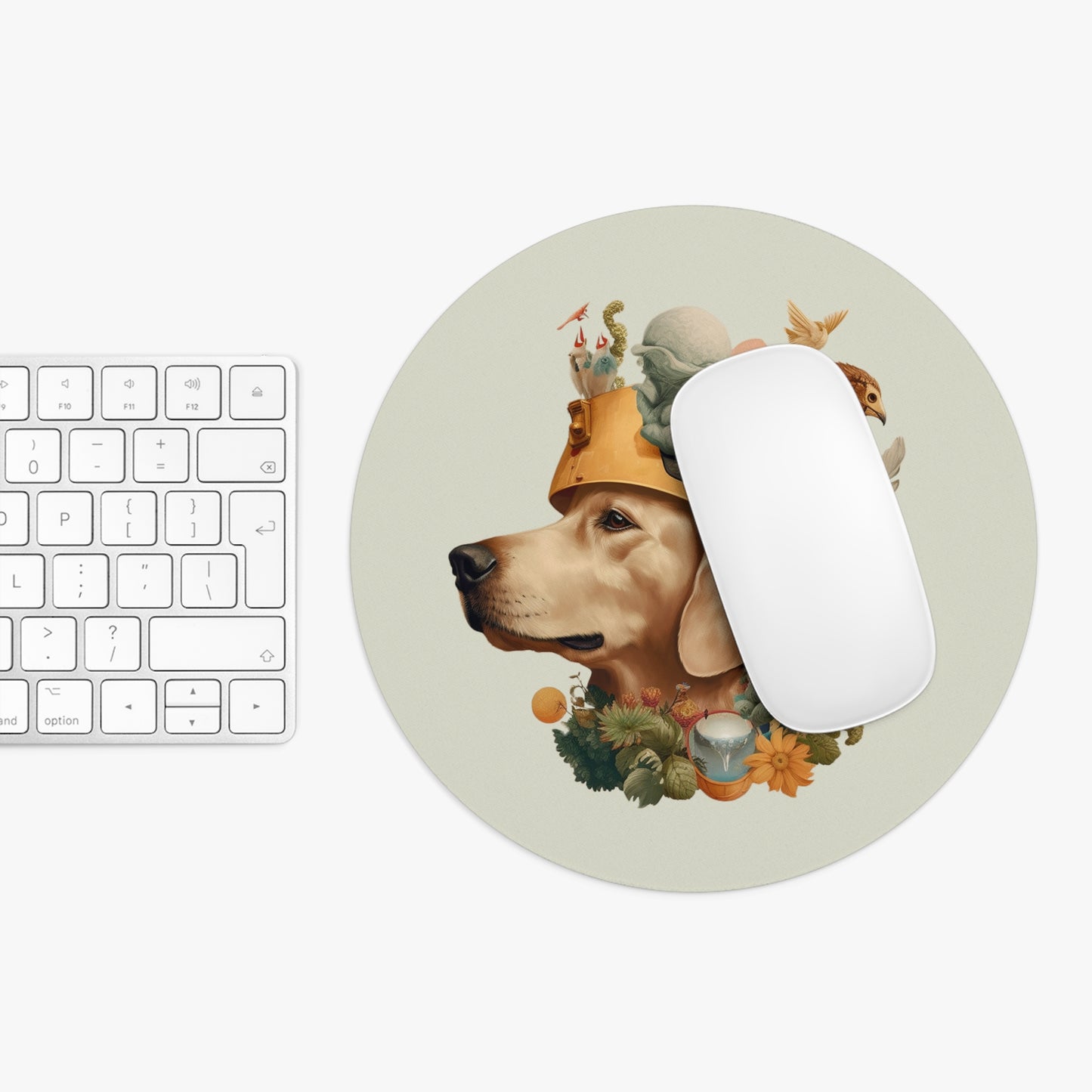 Golden Wizard Mouse Pad