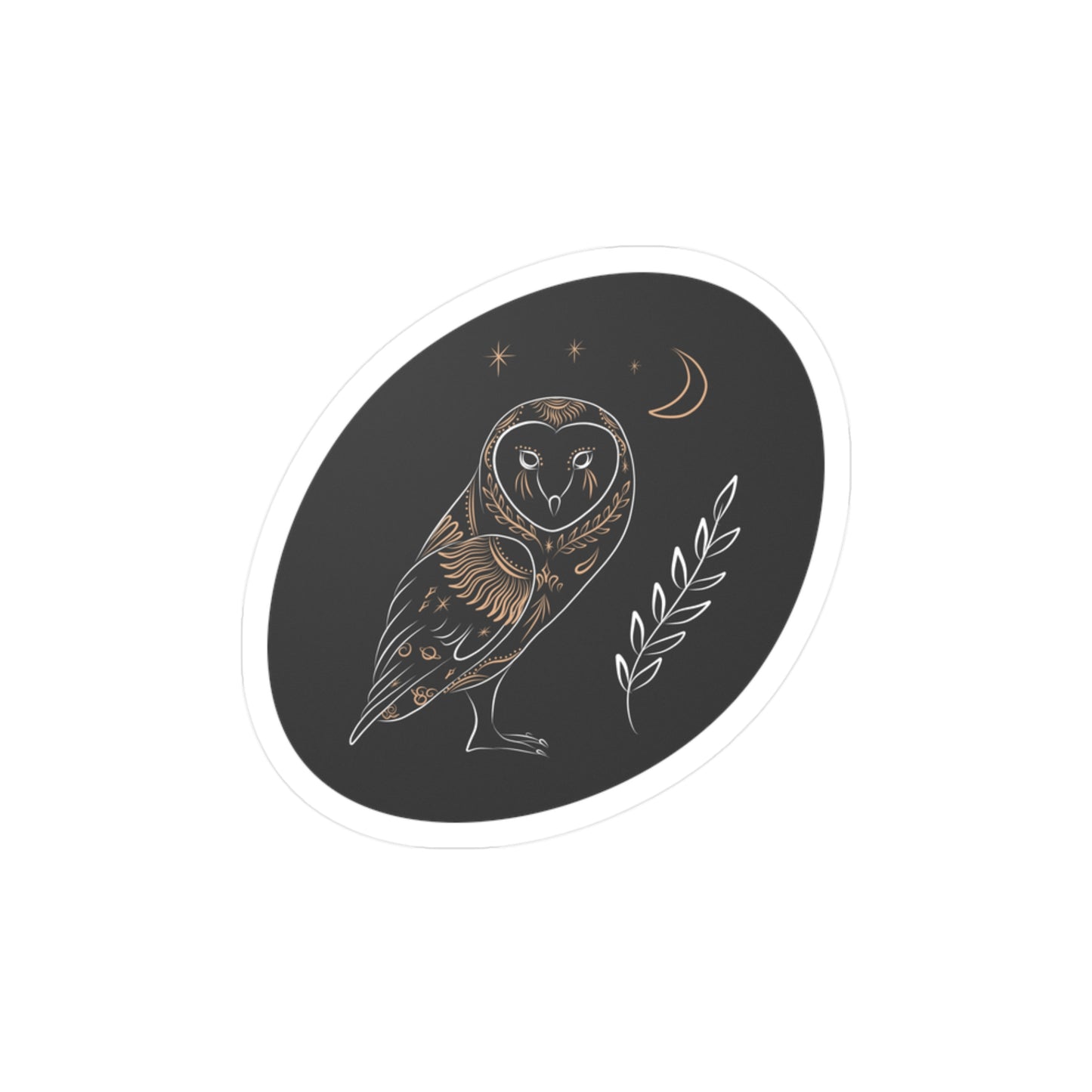 Clairvoyance Owl Sticker