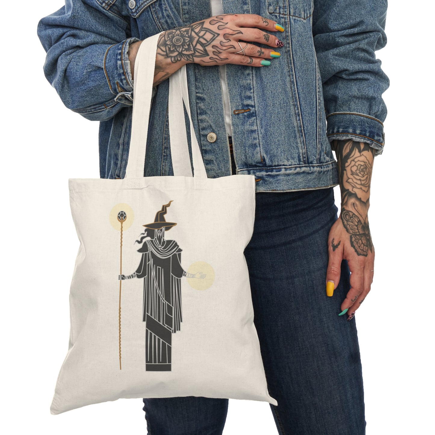 Luz Wizard Natural Tote Bag