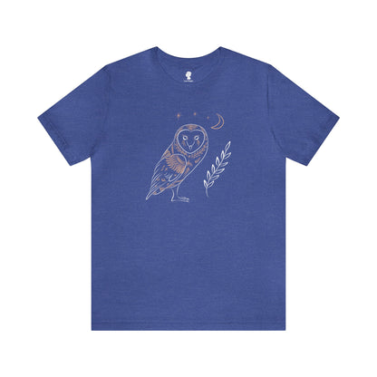 Clairvoyance Owl Unisex Jersey Short Sleeve Tee