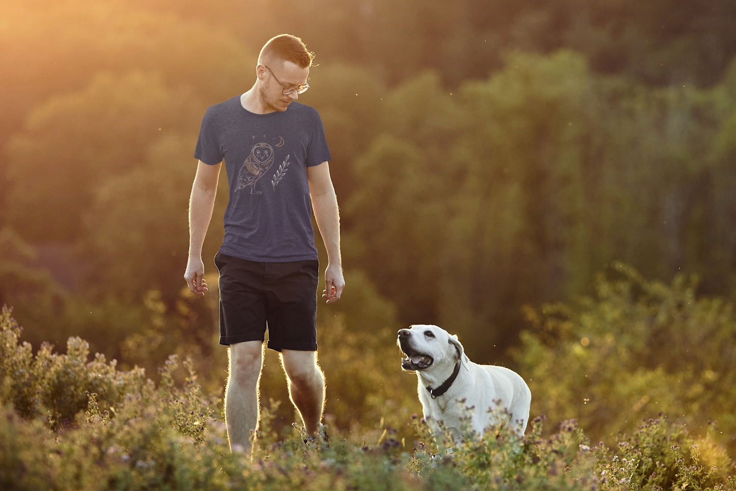 Clairvoyance Owl Unisex Jersey Short Sleeve Tee