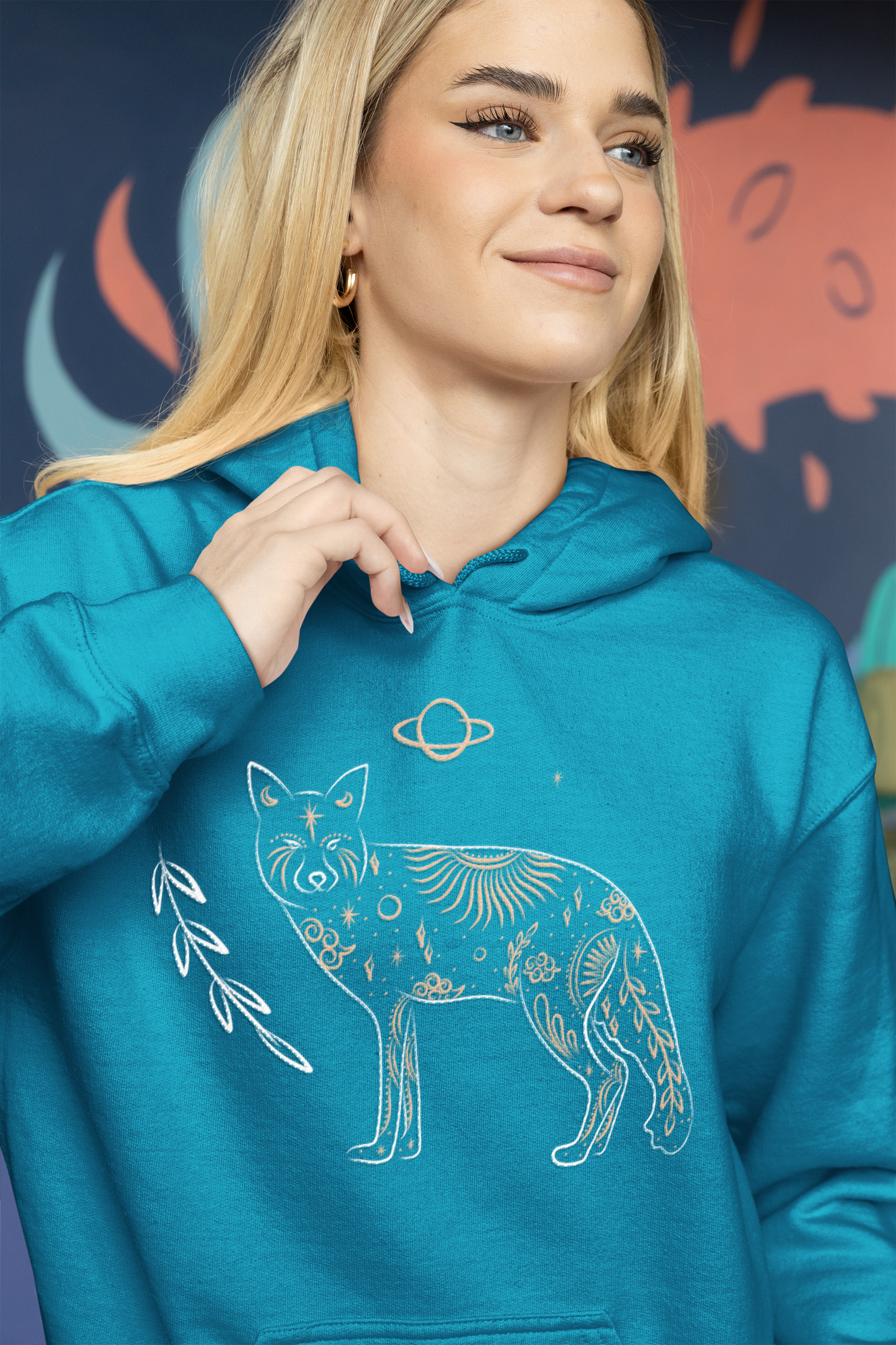 Fox Curador Unisex Heavy Blend™ Hooded Sweatshirt